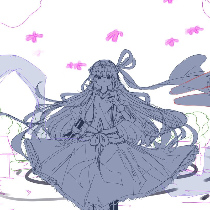 《曦白梦与夜》【词】